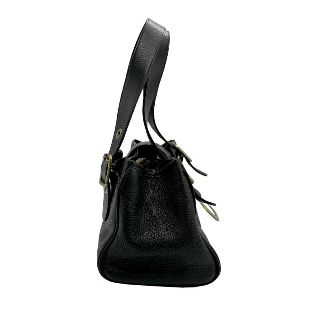 Chloe handbag black leather Black